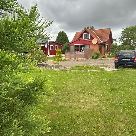 Fischerhuette IV Mobilheim Polchow Kültér fotó
